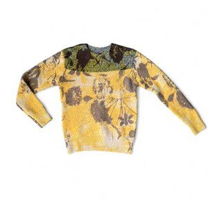 Floral Jacquard Sweater